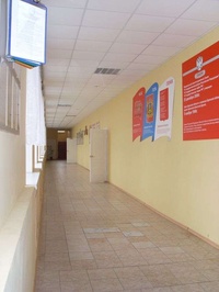Первый этаж учебного корпуса