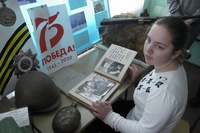 Подготовка экспозиции о работниках техникума - участниках Великой Отечественной войны